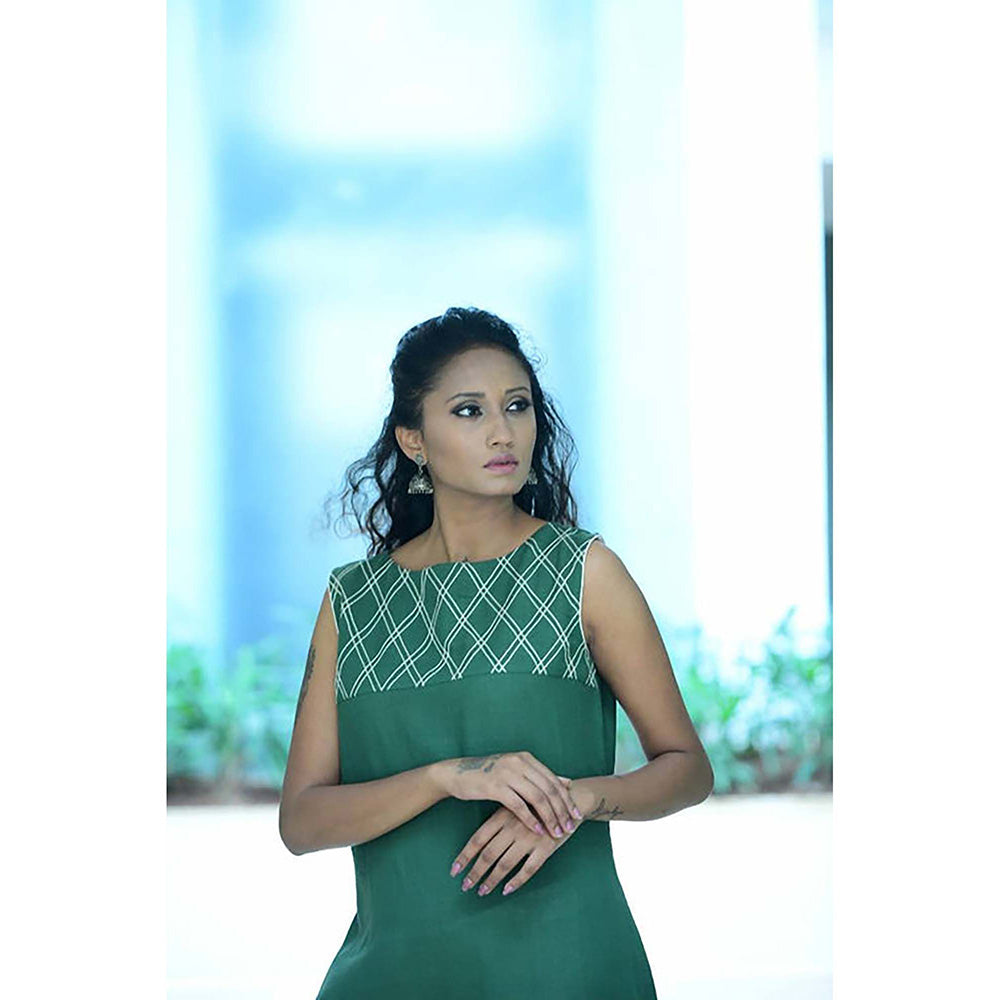 Taraasi Double Drama' Handloom Cotton Dress