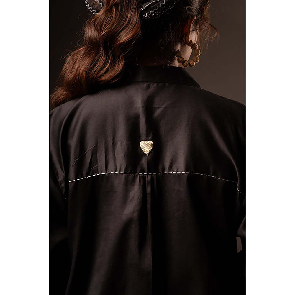 Taraasi Kanika' Cotton Silk Shirt Dress