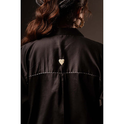 Taraasi Kanika' Cotton Silk Shirt Dress