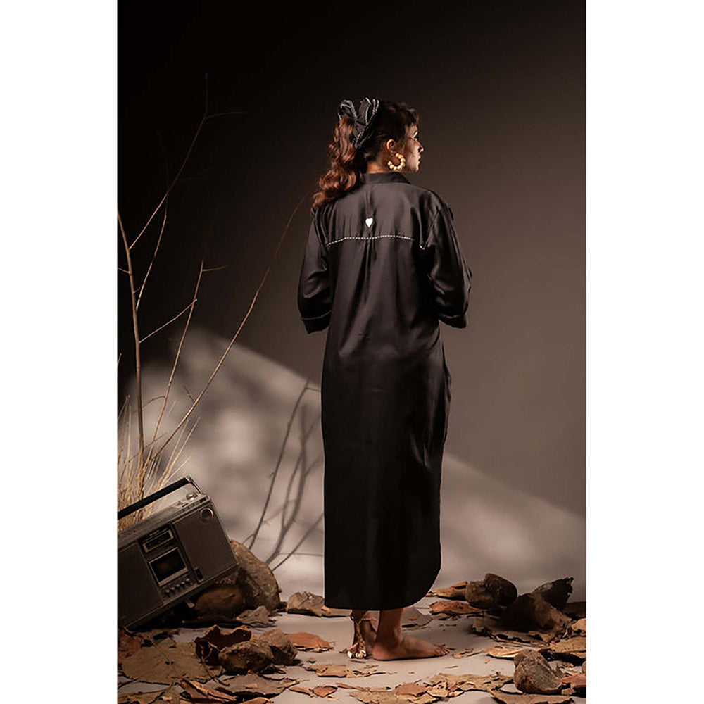 Taraasi Kanika' Cotton Silk Shirt Dress