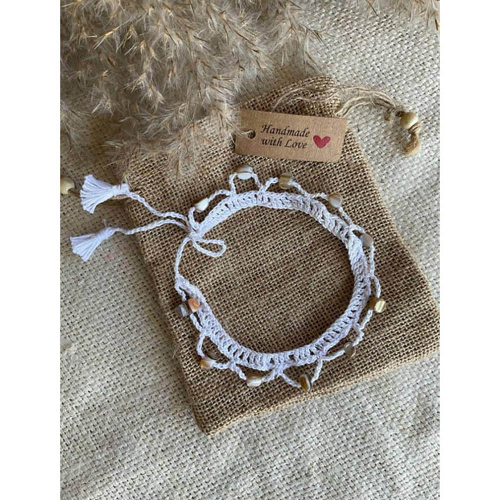 Taraasi Handmade Crochet Bracelet/Anklet