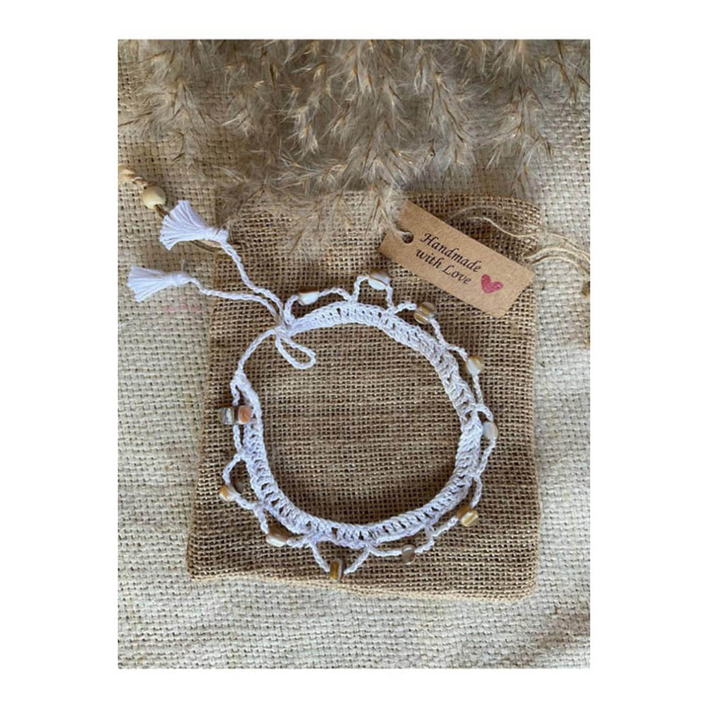 Taraasi Handmade Crochet Bracelet/Anklet