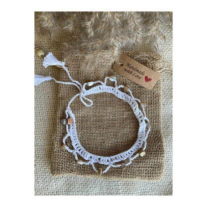 Taraasi Handmade Crochet Bracelet/Anklet
