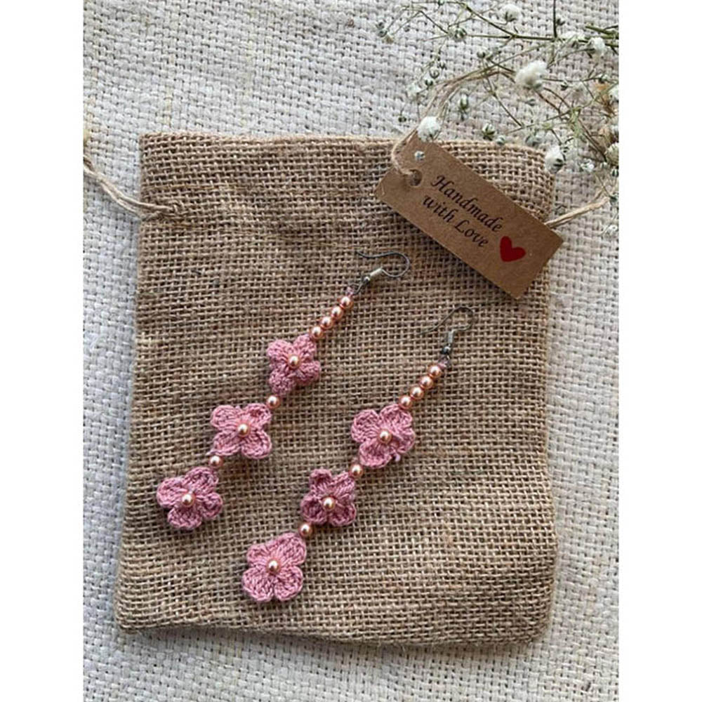 Taraasi Handmade Crochet Earrings