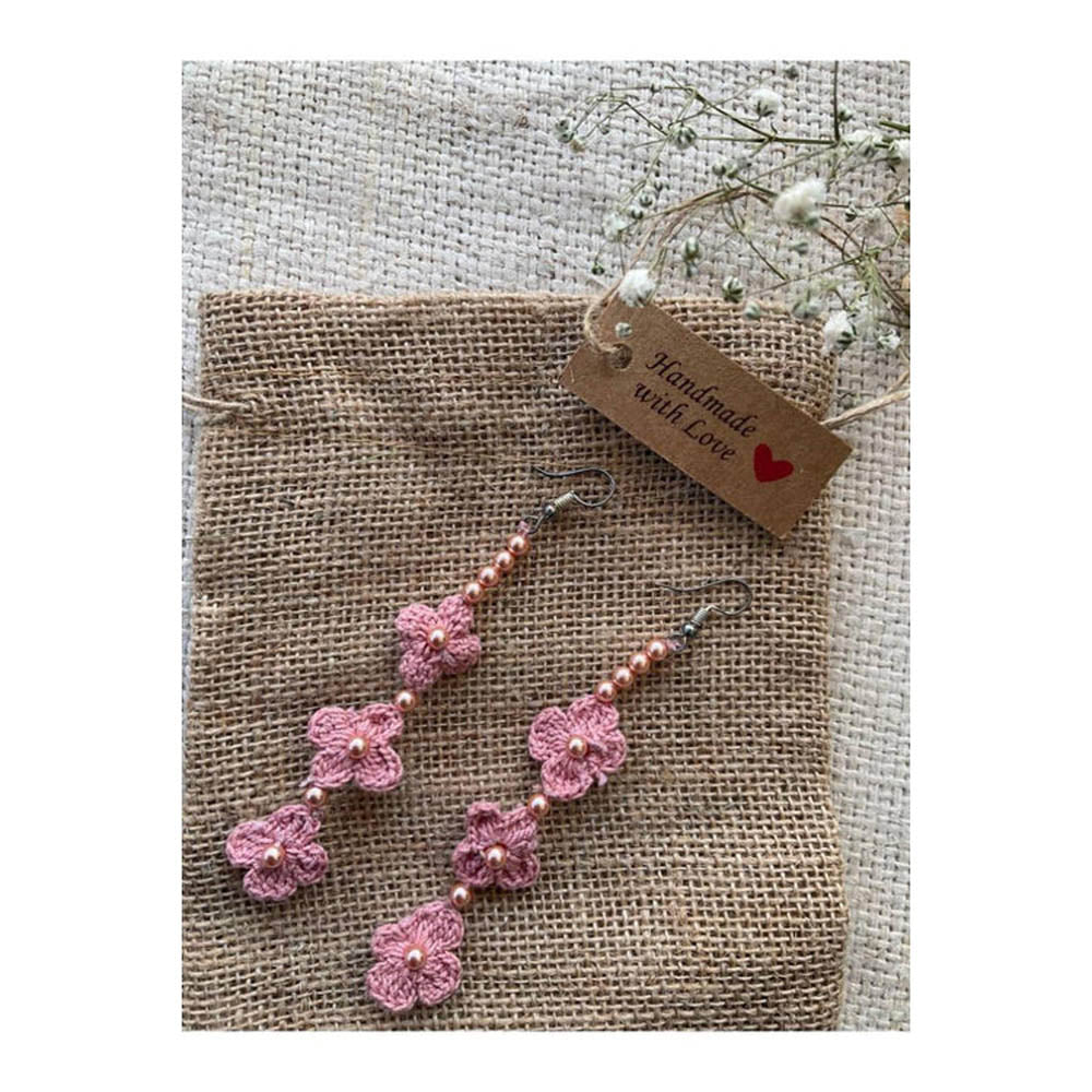 Taraasi Handmade Crochet Earrings