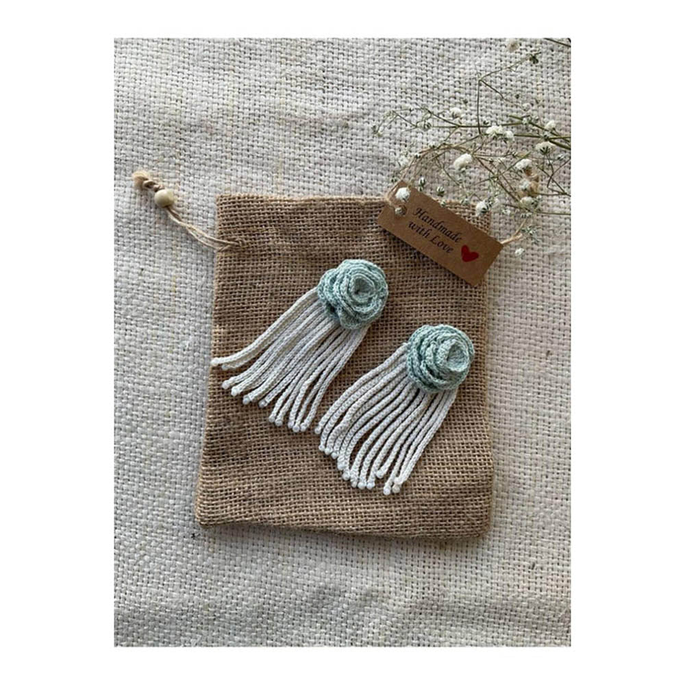 Taraasi Handmade Crochet Earrings