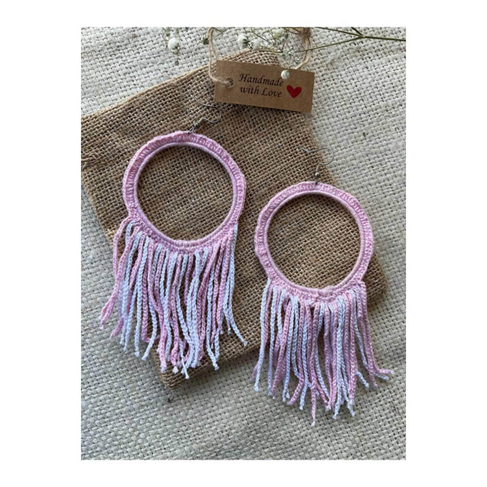 Taraasi Handmade Crochet Earrings