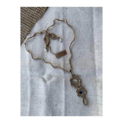 Taraasi Handcrafted Jute Anklet