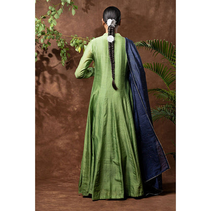 Taraasi Handloom Chanderi Silk Dupatta