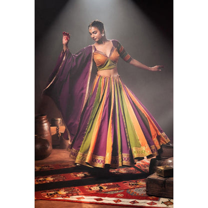 Taraasi Wine Mulmul Cotton Dupatta