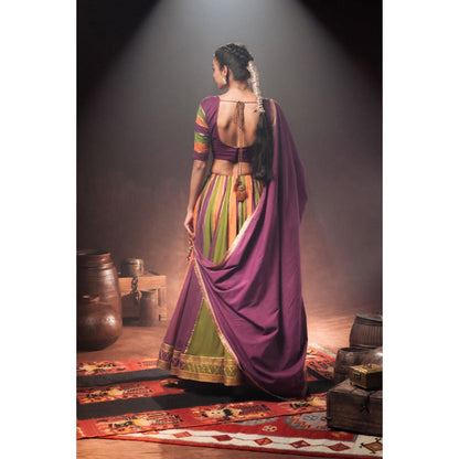 Taraasi Wine Mulmul Cotton Dupatta