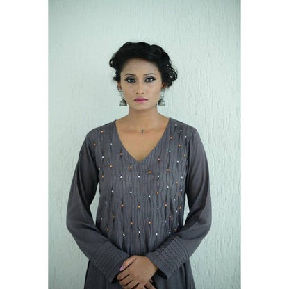 Taraasi Blushing Beauty' Mulmul Cotton Dress