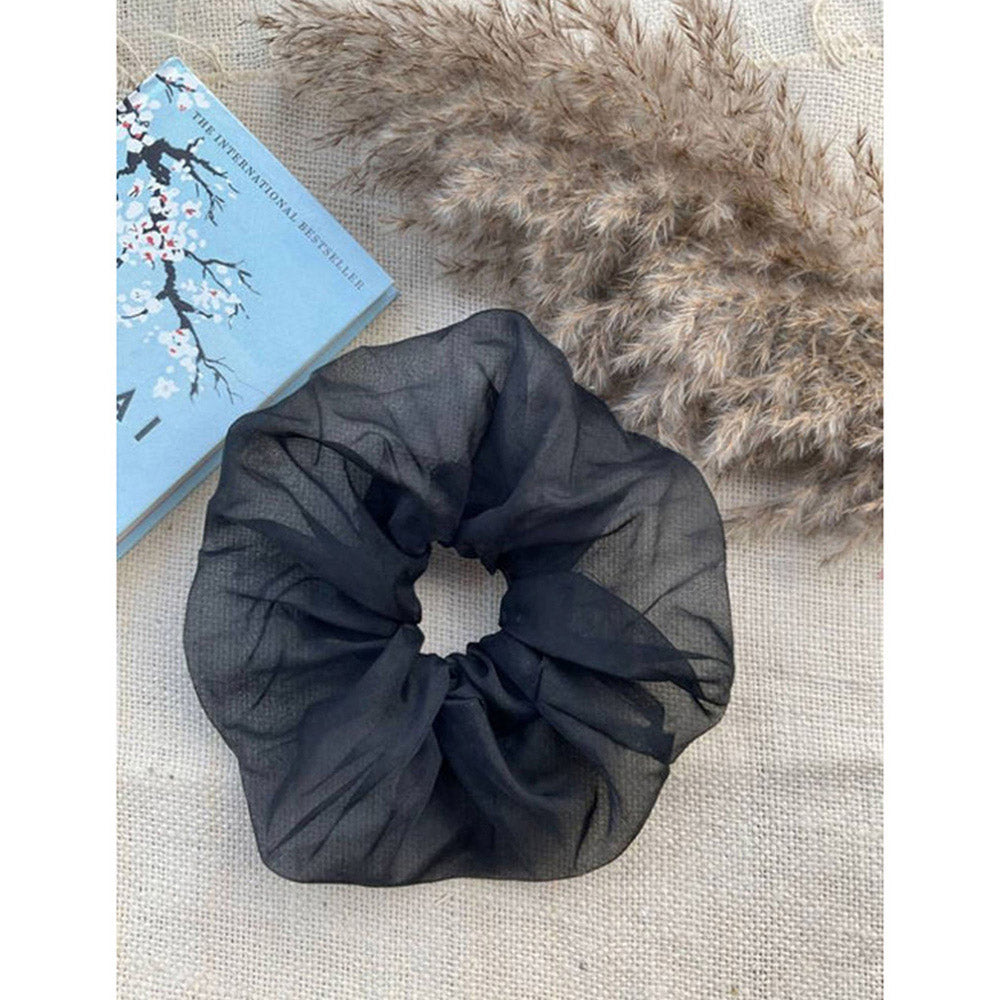 Taraasi Zero Waste Oversized Organza Scrunchies (Pack of 8)