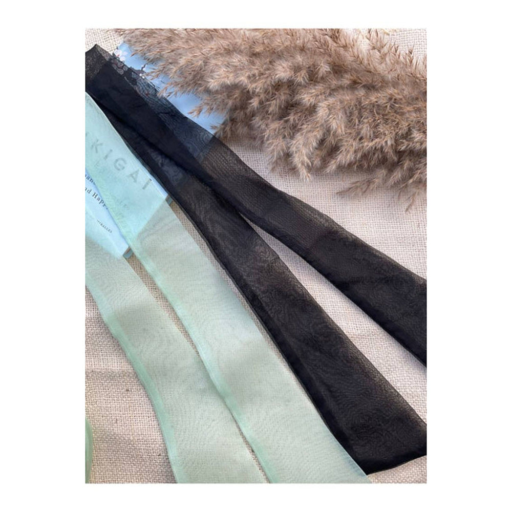 Taraasi Tie Up Organza Headscraf/Headbands (Pack of 2)