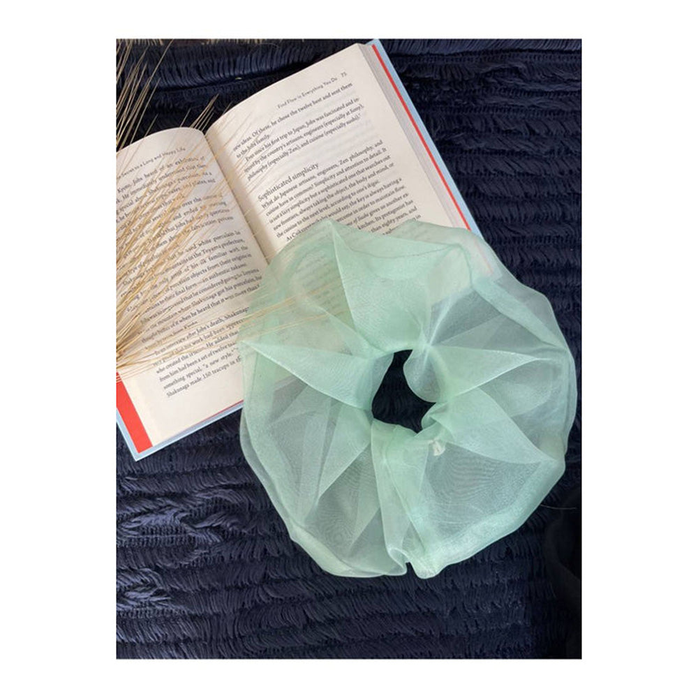 Taraasi Zero Waste Oversized Organza Scrunchies