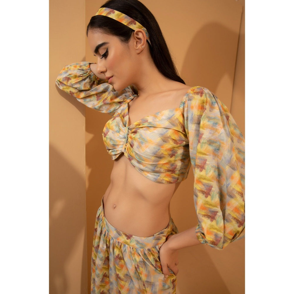 Tarini Vij Multicolor Gwen Co-Ord (Set of 2)