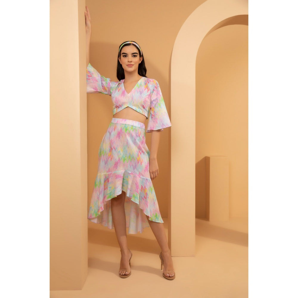 Tarini Vij Zoe Multicolor Co-Ord (Set of 2)