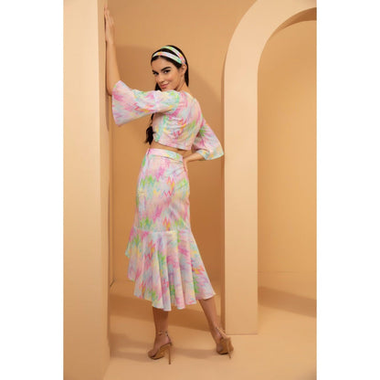 Tarini Vij Zoe Multicolor Co-Ord (Set of 2)