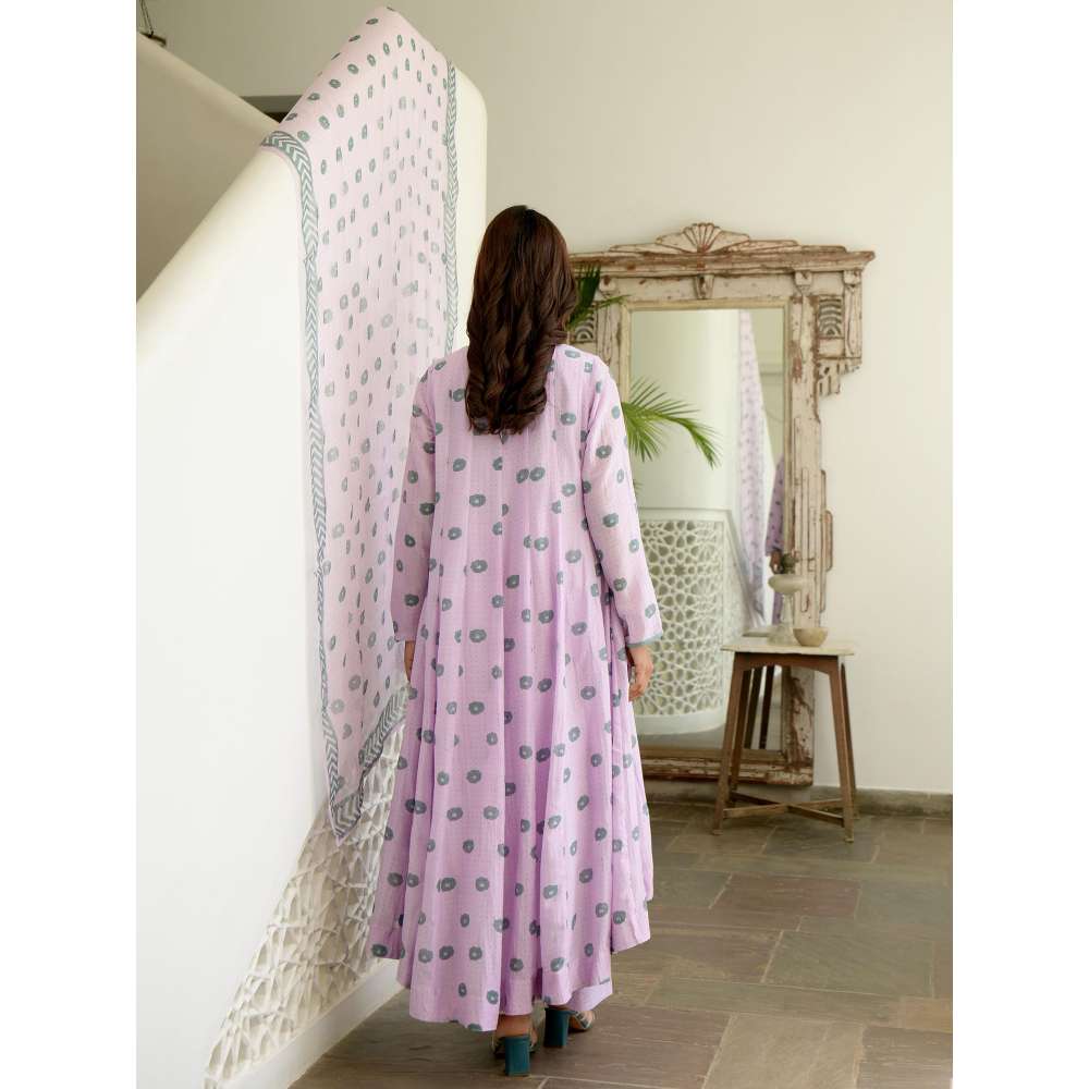 Taro india Fresh and Wild Kurta with Pant and Dupatta (Set of 3)