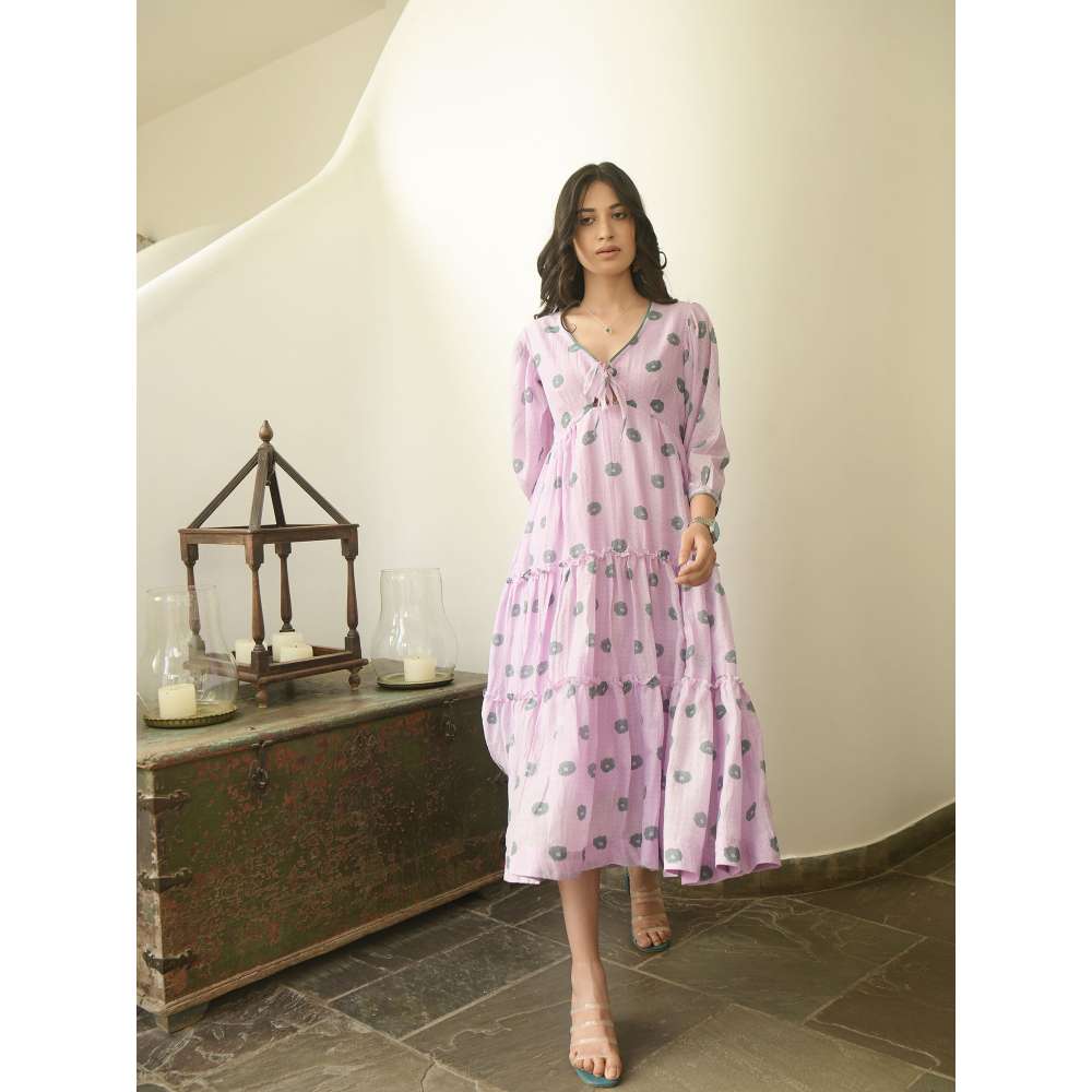 Taro india Sage Flower Midi
