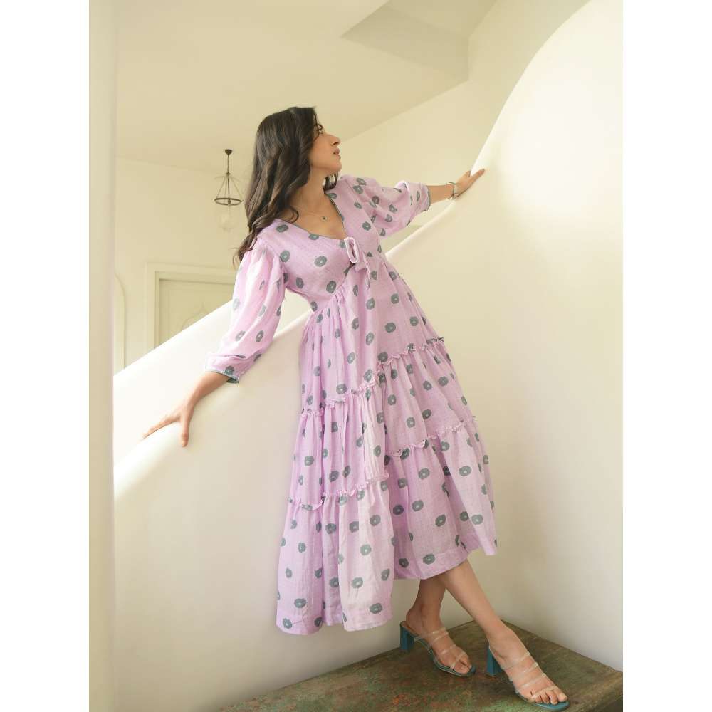 Taro india Sage Flower Midi