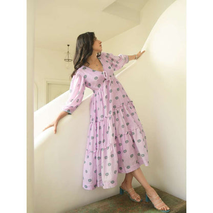 Taro india Sage Flower Midi