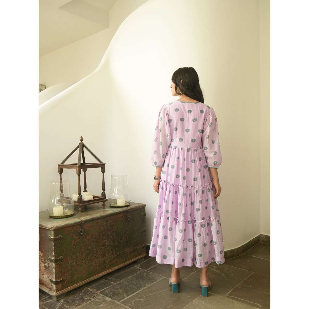 Taro india Sage Flower Midi