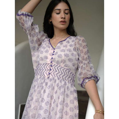 Taro india Plum Carnation Maxi