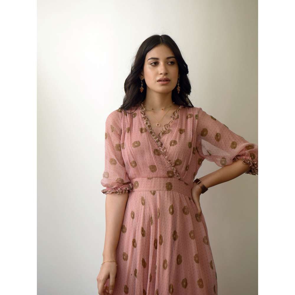 Taro india Pressed Flower Maxi