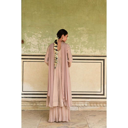 Taro India Gulnaar Kurta Beige (Set of 3)