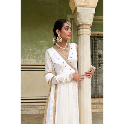 Taro India Masakkli Kurta White (Set of 3)