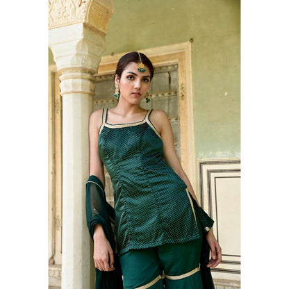 Taro India Heena Sharara Green (Set of 3)