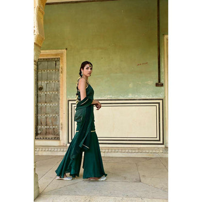 Taro India Heena Sharara Green (Set of 3)