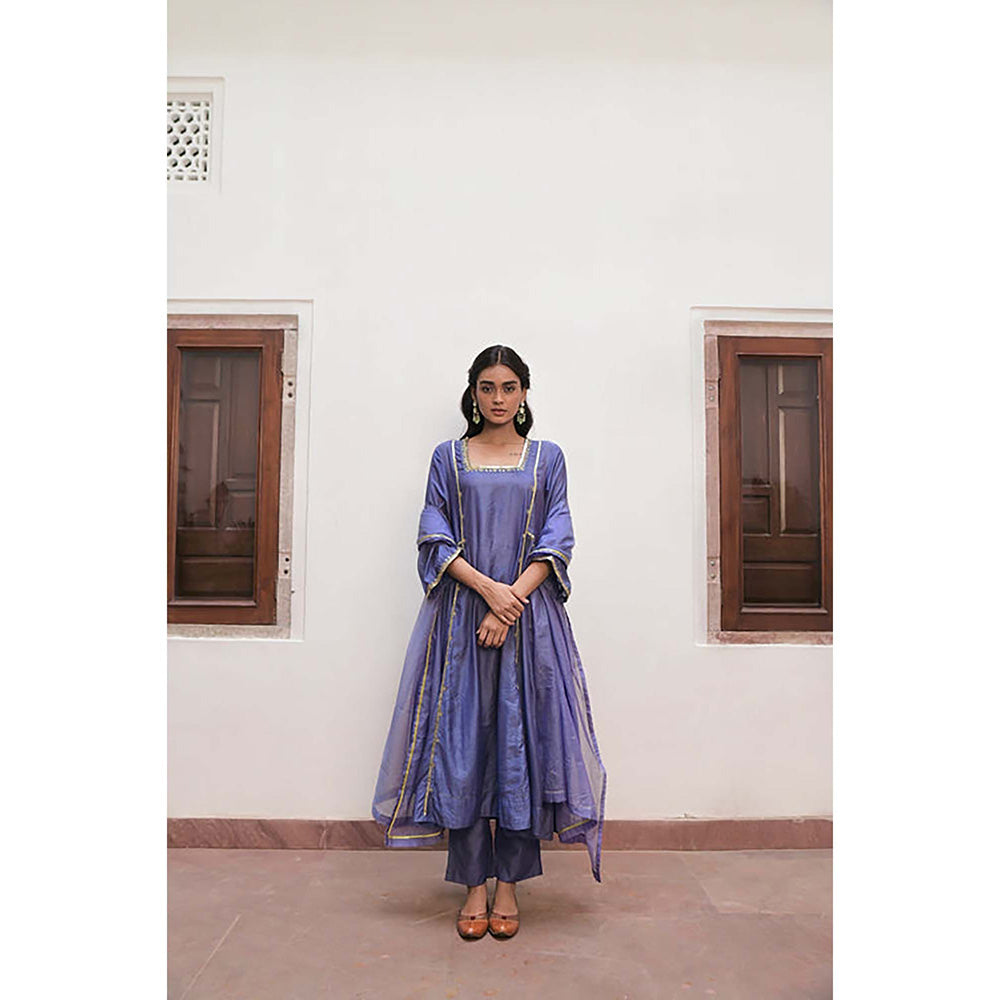 Taro India Shahnaz Kurta With Pant And Dupatta