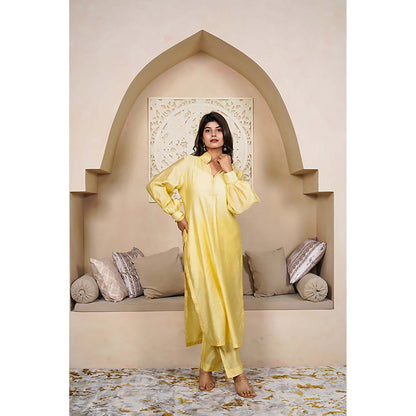 Taro India Sunflower Kurta With Pant