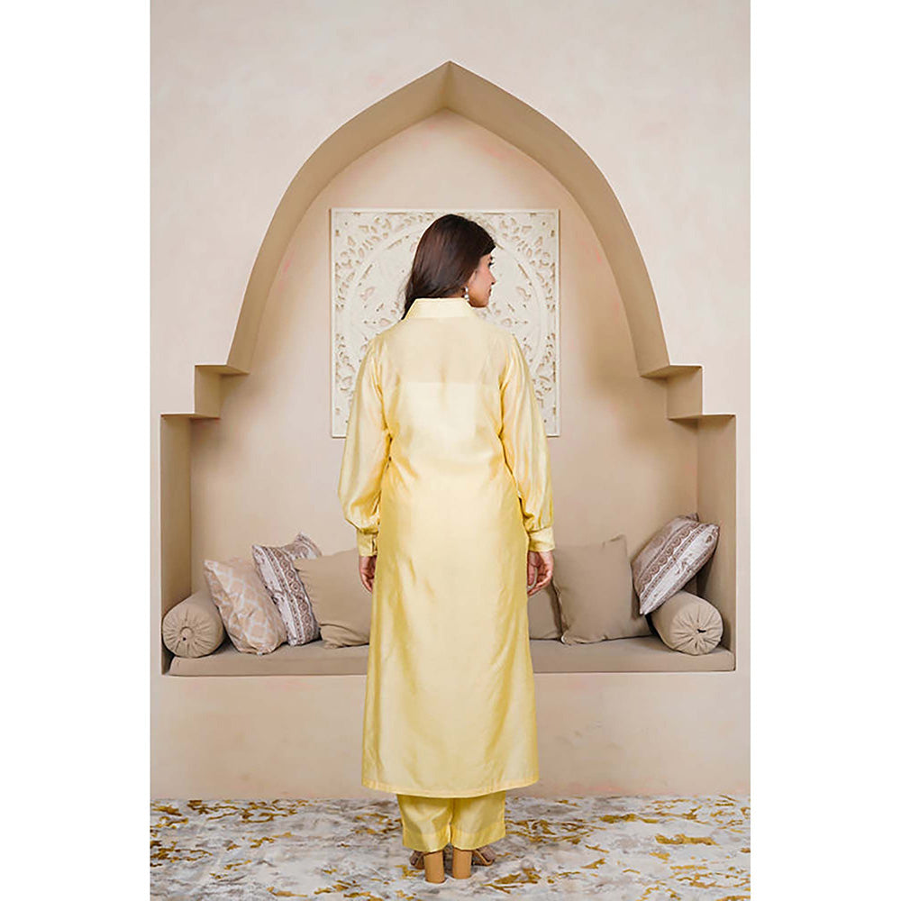Taro India Sunflower Kurta With Pant