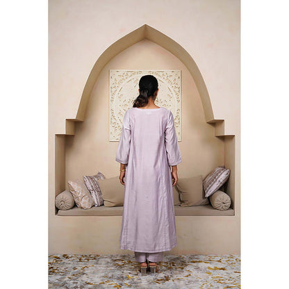 Taro India Misty Rose Kurta With Pant