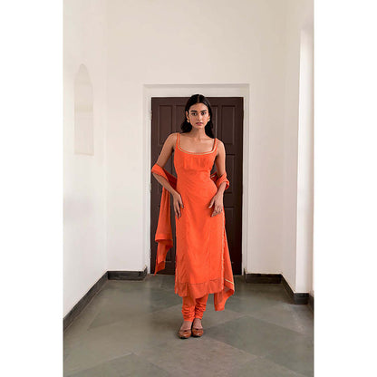 Taro India Zoya Kurta With Churidar And Dupatta