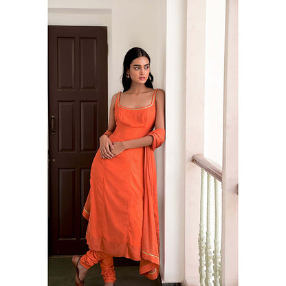 Taro India Zoya Kurta With Churidar And Dupatta