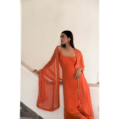 Taro India Zoya Kurta With Churidar And Dupatta