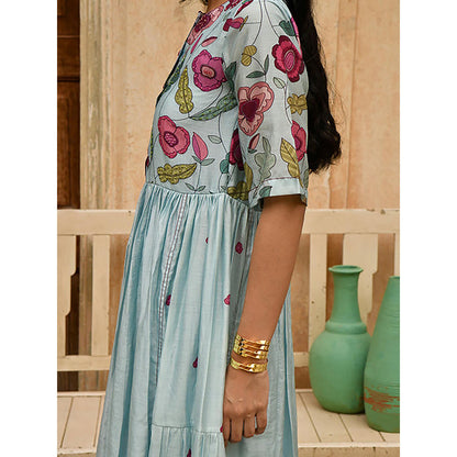 Taro India Blue Dress