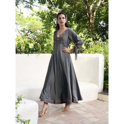 Taro India Smoked Grey Dress