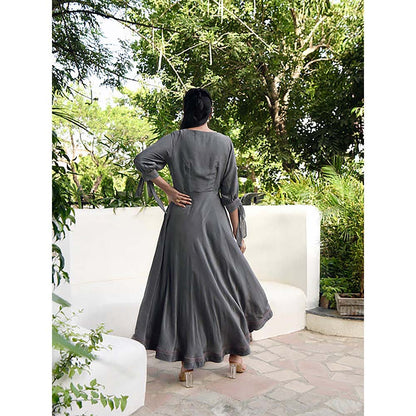 Taro India Smoked Grey Dress