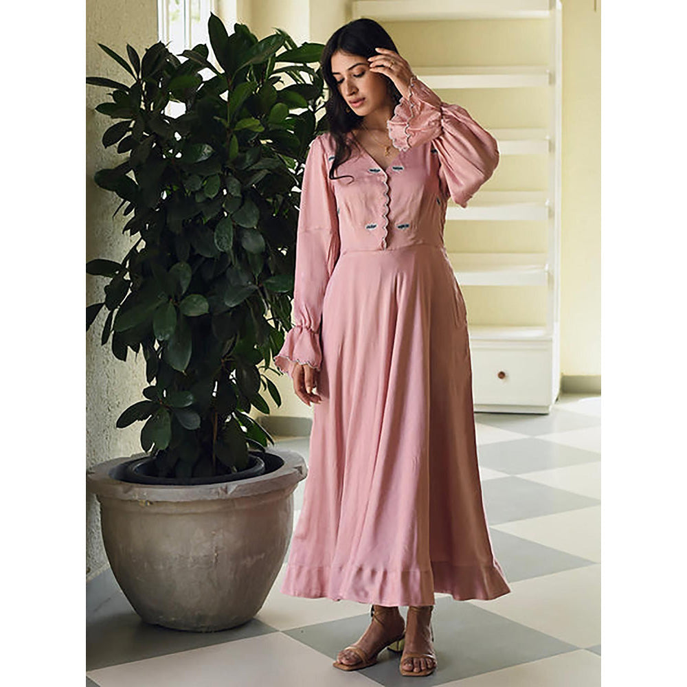 Taro India Peony Dress