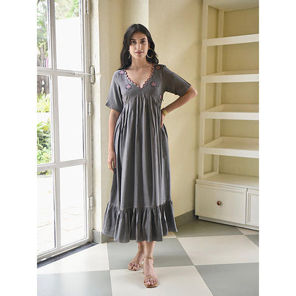 Taro India Ashed Lily Dress