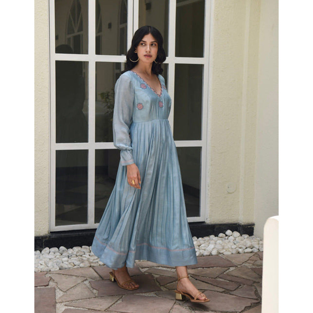 Taro India Carolina Blue Dress