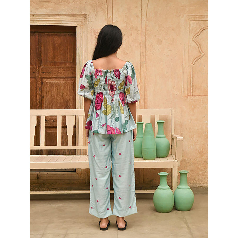 Taro India Vivid Sky Top