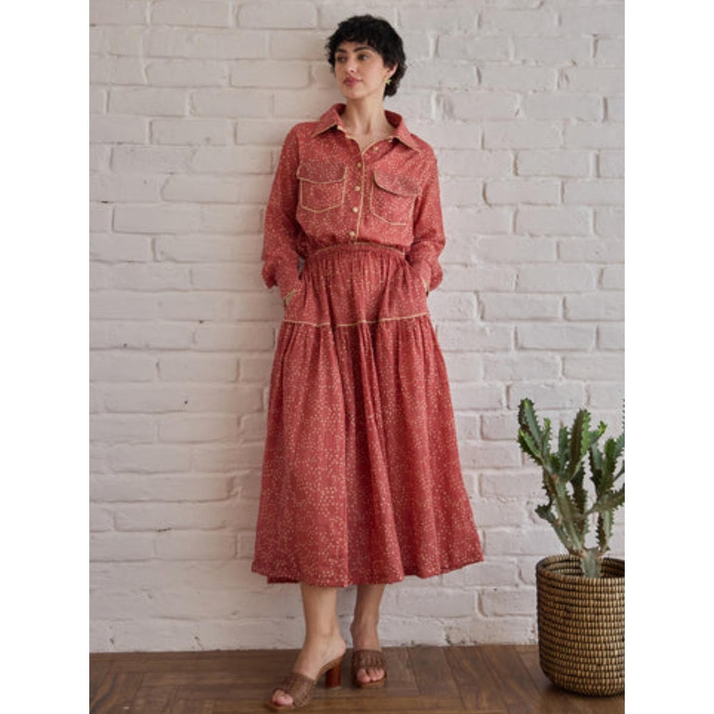 Taro India Rose Meadow Skirt