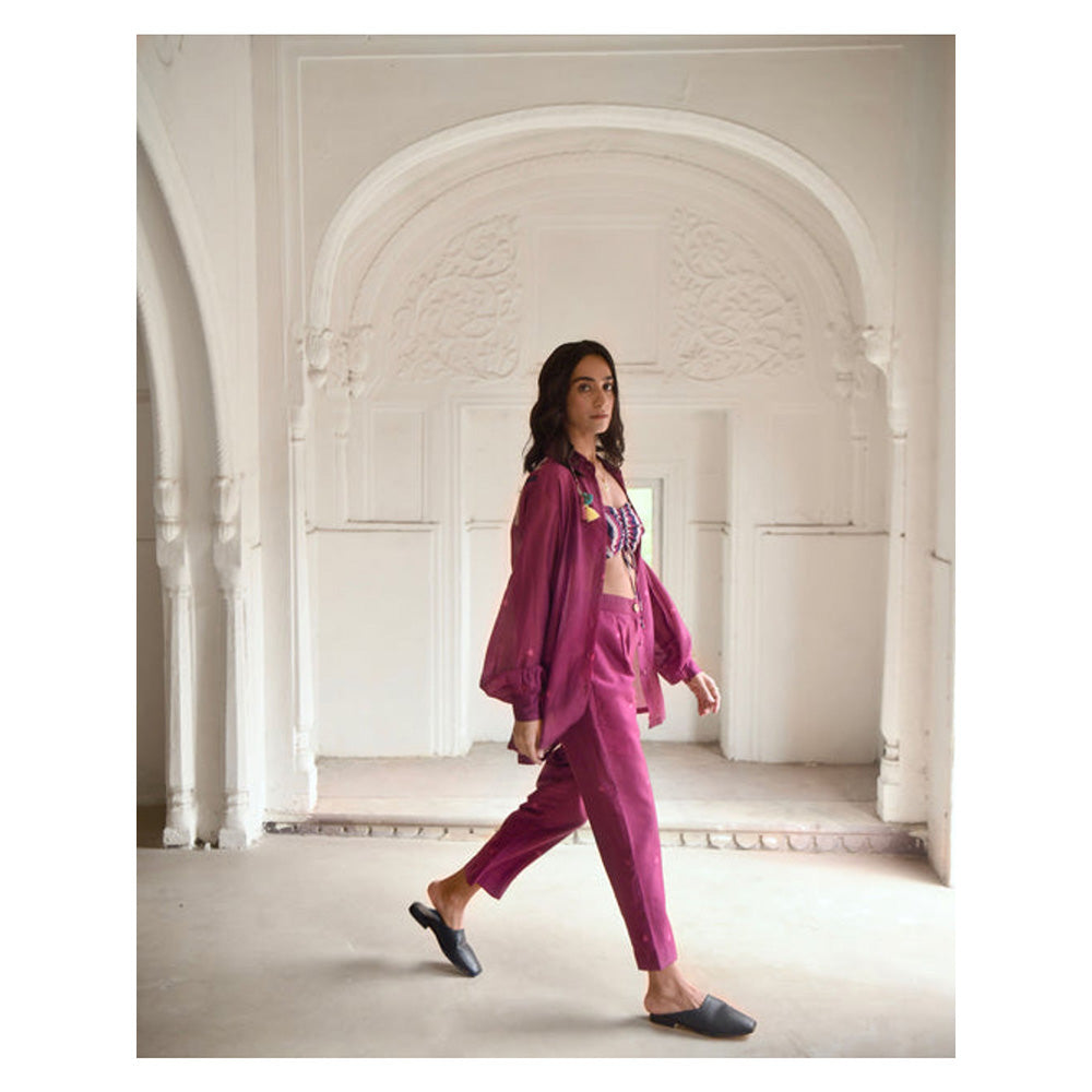 Taro India Mahogany Co-Ord Set