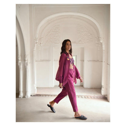 Taro India Mahogany Co-Ord Set